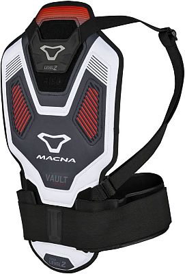 Macna Vault, Rückenprotektor Level 2 - Schwarz/Weiß/Rot - L Macna Vault, Rückenprotektor Level 2 - Schwarz/Weiß/Rot - L von Macna