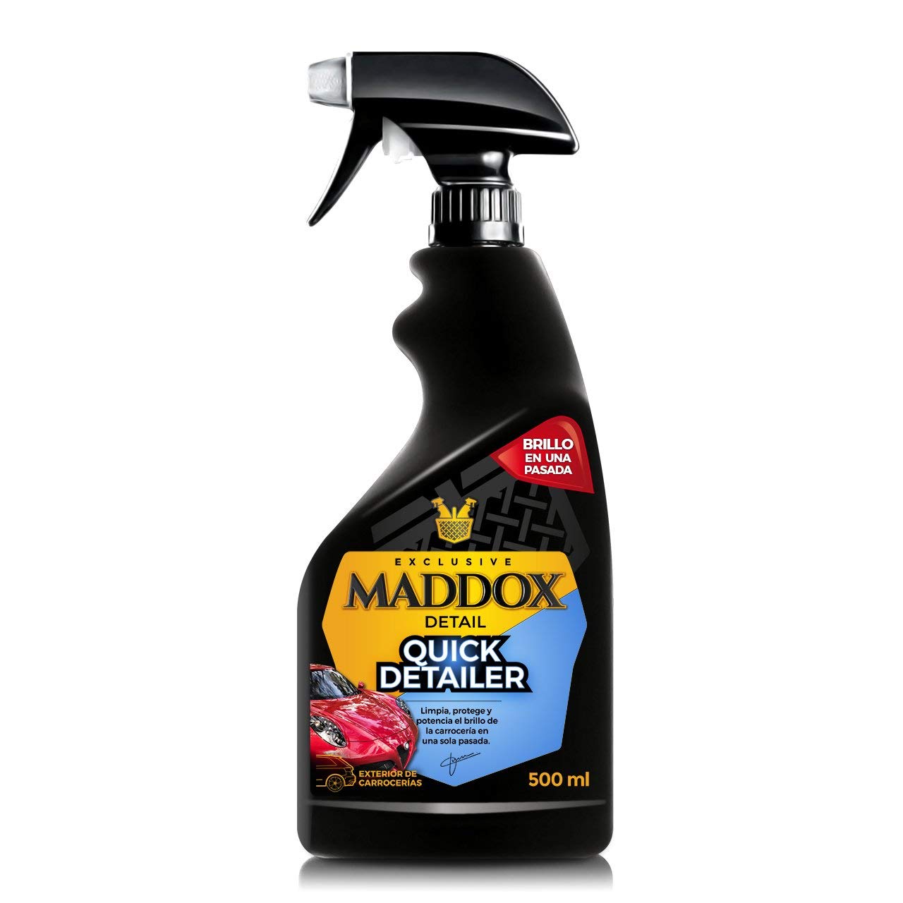 Maddox Detail - Quick Detailer 500ml | Schnellwachs für Autos | Intensiver Glanz | Schutz und Pflege für Ihr Fahrzeug | Ideal für Maddox Engine Cleaner und Shampoo mit Auto-Wachs von Maddox Detail