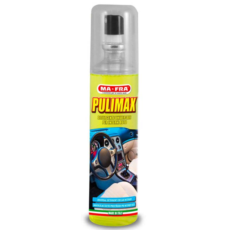 Mafra, Pulimax, Universal Auto-Innenreinigungsspray, Wirksam zur Erneuerung von Stoffen und Kunststoffen, Sitzfarben und zur Beseitigung von Schlechten Gerüchen, einfach zu Verwenden, 150ml von Mafra