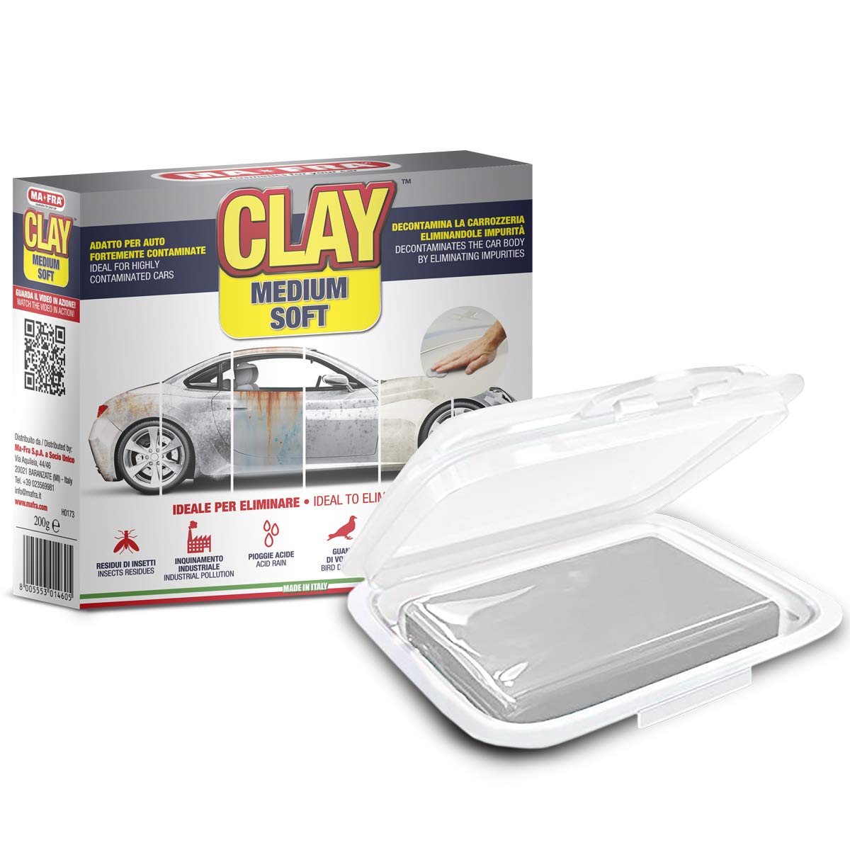 Mafra Clay Bar Special für leichte Autos (Light), Härte: Medium-Hard von Mafra