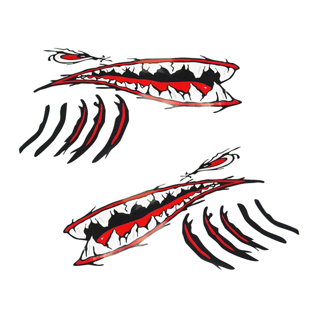 2 Wasserdichter Aufkleber Boot Kanu Deko Sticker Abziehbilder - Bootaufkleber Autoaufkleber 2 Wasserdichter Aufkleber Boot Kanu Deko Sticker Abziehbilder - Bootaufkleber Autoaufkleber von MagiDeal
