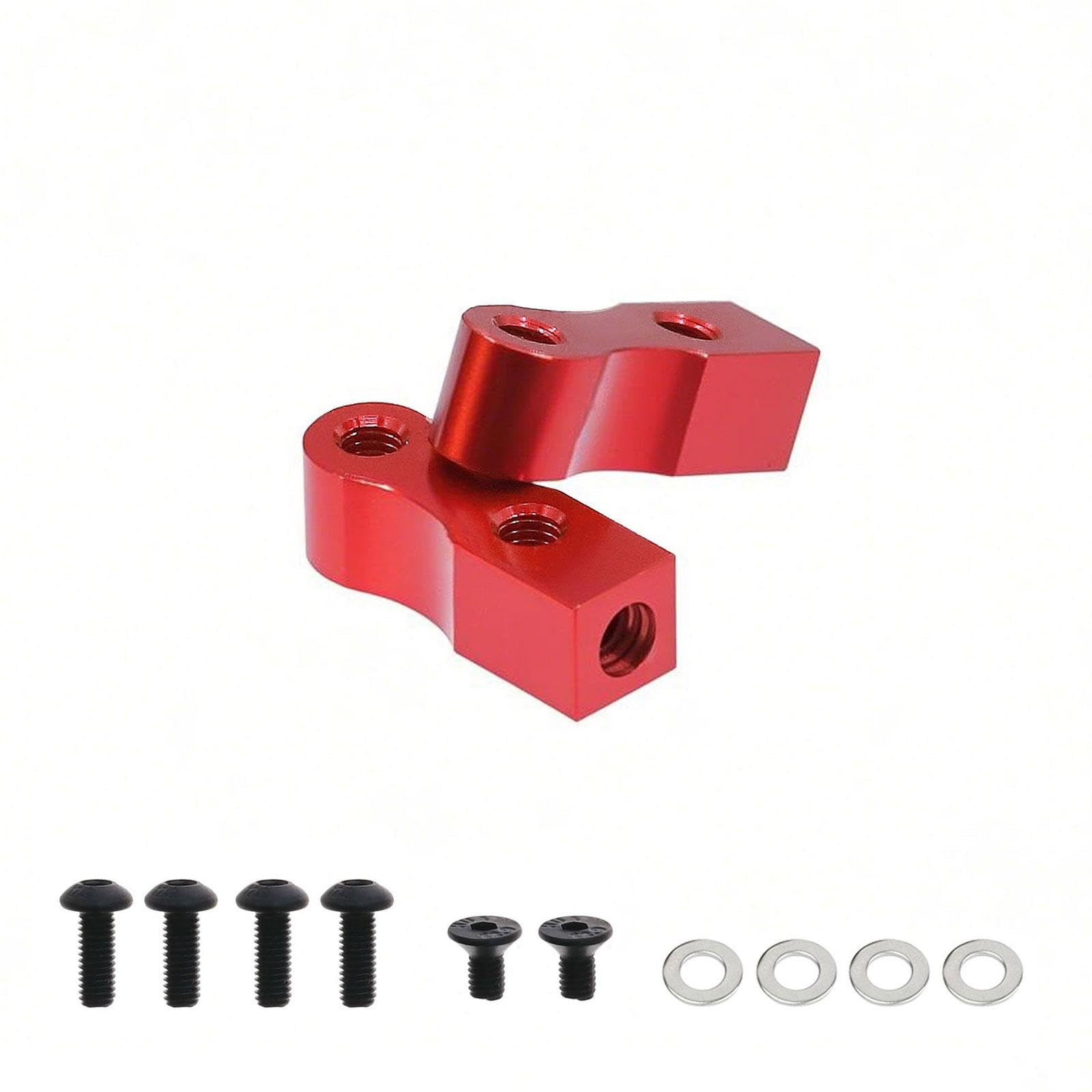 MagiDeal 2Pcs Servo Halterungen Aluminium Legierung Zubehör Ersatz Ersatzteile für TT01 TT02 1/10 Fernbedienung Auto Professionelle, Rot MagiDeal 2Pcs Servo Halterungen Aluminium Legierung Zubehör Ersatz Ersatzteile für TT01 TT02 1/10 Fernbedienung Auto Professionelle, Rot von MagiDeal