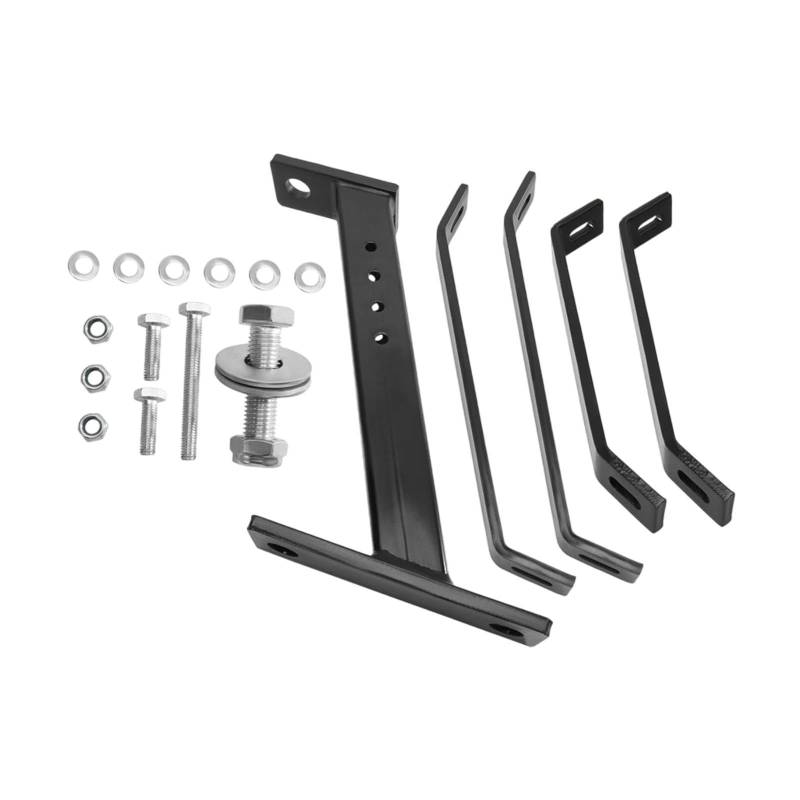MagiDeal Rasenmäher -Anhänger -Anhängerkupplung Schlepptaste Hitch Kit Mower Professional Accessoires vielseitig zu installieren Hardware Heavy Duty von MagiDeal