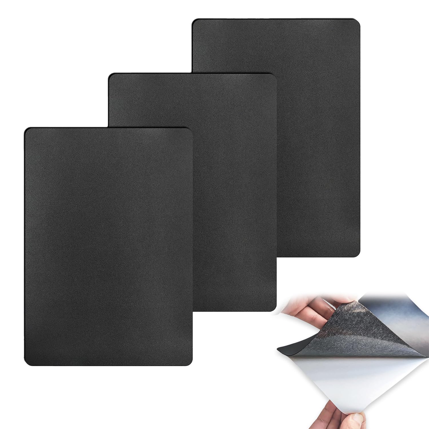 Kunstleder Reparaturset,Leder Wasserdichte Reparatur Patch,Leder Selbstklebende,Leder Reparaturset,Kunstleder Selbstklebend Reparatur,für Couch Autositz Sofa Möbel Leder Patch Jacken, 3PCS (Schwarz) Kunstleder Reparaturset,Leder Wasserdichte Reparatur Patch,Leder Selbstklebende,Leder Reparaturset,Kunstleder Selbstklebend Reparatur,für Couch Autositz Sofa Möbel Leder Patch Jacken, 3PCS (Schwarz) von MagiSel