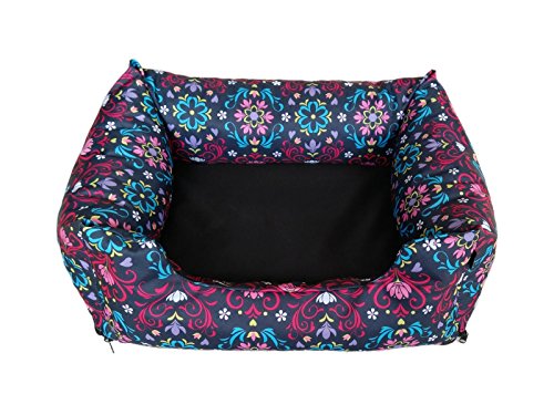 Magic Dog Folklore Hundebett Hundekorb Tierbett Hundesofa Hundedecke (2XL (120x100 cm)) von Magic Dog