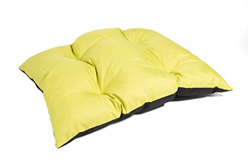 Magic Dog Kodi Hundekissen Hundebett Hundematratze Hundekorb Tierbett Hundesofa Hundedecke (L (90x70 cm), Limone) von Magic Dog