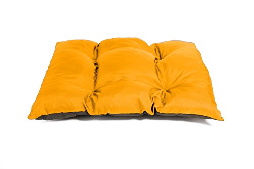 Magic Dog Kodi Hundekissen Hundebett Hundematratze Hundekorb Tierbett Hundesofa Hundedecke (L (90x70 cm), Orange) von Magic Dog