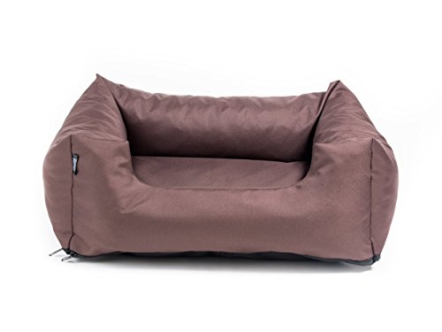 Magic Dog Luna Hundebett Hundekorb Tierbett Hundesofa Hundedecke (2XL (120x100 cm), Braun) von Magic Dog