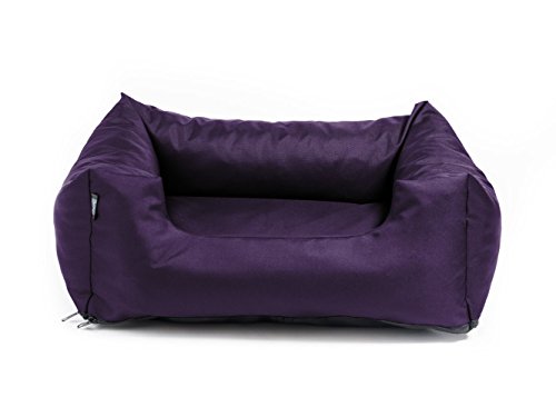 Magic Dog Luna Hundebett Hundekorb Tierbett Hundesofa Hundedecke (2XL (120x100 cm), Violett) von Magic Dog