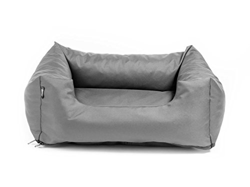 Magic Dog Luna Hundebett Hundekorb Tierbett Hundesofa Hundedecke (M (50x40 cm), Dunkelgrau) von Magic Dog