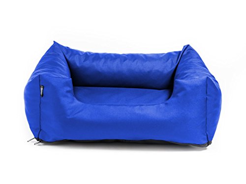 Magic Dog Luna Hundebett Hundekorb Tierbett Hundesofa Hundedecke (M (50x40 cm), Kobaltblau) von Magic Dog