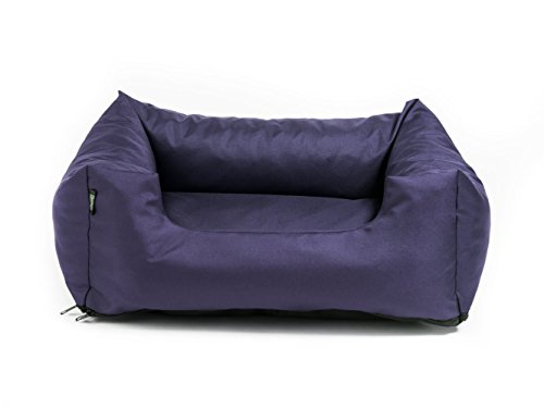 Magic Dog Luna Hundebett Hundekorb Tierbett Hundesofa Hundedecke (XL (100x80 cm), Dunkelblau) von Magic Dog