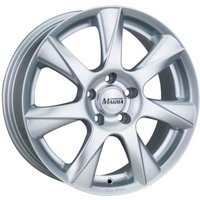 Alufelge 15 zoll MAGMA Celsio 4x100 6,5J ET35, Farbe Silber von Magma