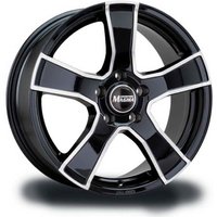 Alufelge 15 zoll MAGMA Tezzo 5x114,3 6,5J ET45, Farbe Schwarze Lava Poliert von Magma