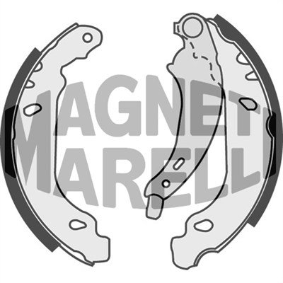 Bremsbacke Hinterachse Magneti Marelli 360219192189 von Magneti Marelli