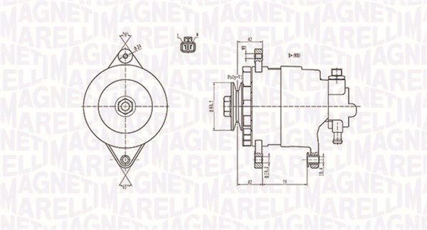 Generator Magneti Marelli 063731172010 Generator Magneti Marelli 063731172010 von Magneti Marelli