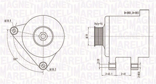 Generator Magneti Marelli 063731509010 von Magneti Marelli