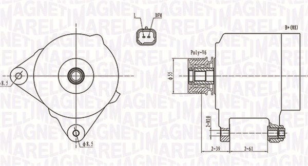 Generator Magneti Marelli 063731762010 Generator Magneti Marelli 063731762010 von Magneti Marelli