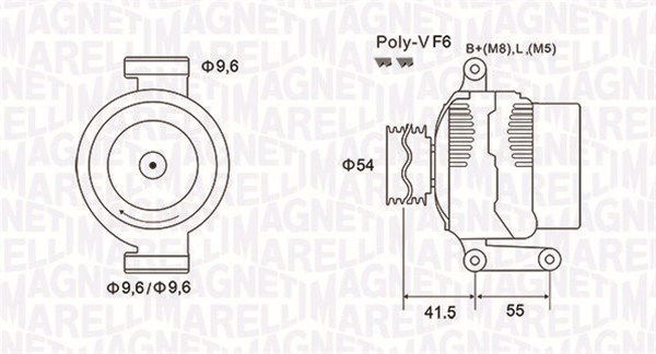 Generator Magneti Marelli 063731862010 Generator Magneti Marelli 063731862010 von Magneti Marelli