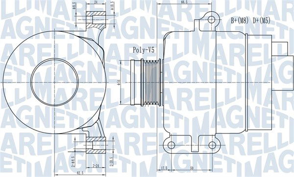 Generator Magneti Marelli 063731969010 Generator Magneti Marelli 063731969010 von Magneti Marelli
