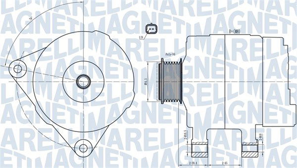 Generator Magneti Marelli 063732033010 Generator Magneti Marelli 063732033010 von Magneti Marelli