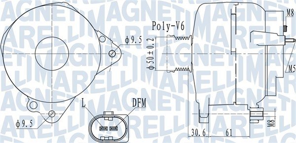 Generator Magneti Marelli 063732118010 von Magneti Marelli