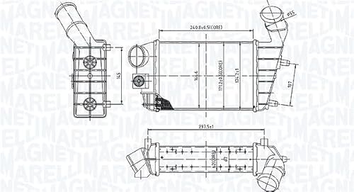 Ladeluftkühler von Magneti Marelli