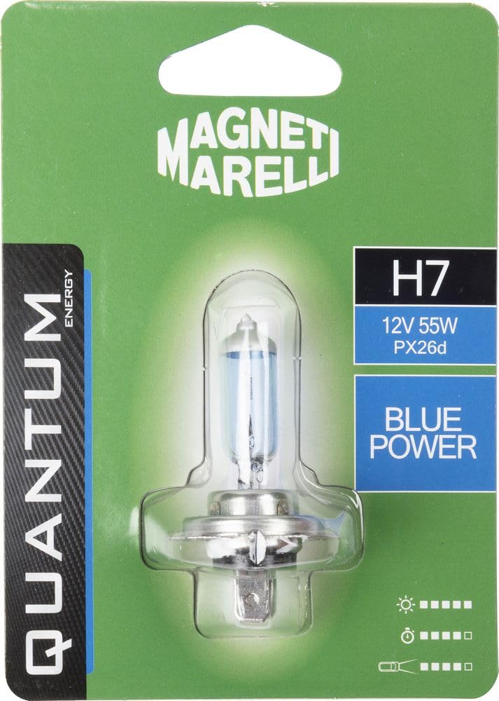 MAGNETI MARELLI 070.0000009512 H7 Auto-Lampe Blue Power 12 V 55 W Sockel PX26d von Magneti Marelli
