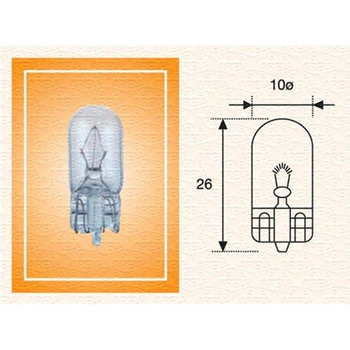 Magneti Marelli 003822100000 Glühlampen W3W 24V 3W standard 24V - ein Satz von 10 Stück Magneti Marelli 003822100000 Glühlampen W3W 24V 3W standard 24V - ein Satz von 10 Stück von Magneti Marelli
