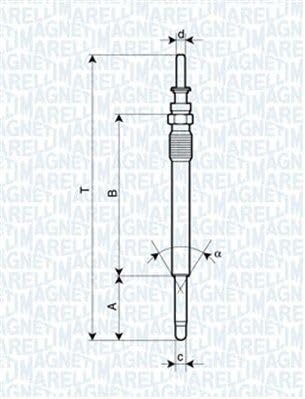 Magneti Marelli 062900025304 Glühkerze Magneti Marelli 062900025304 Glühkerze von Magneti Marelli