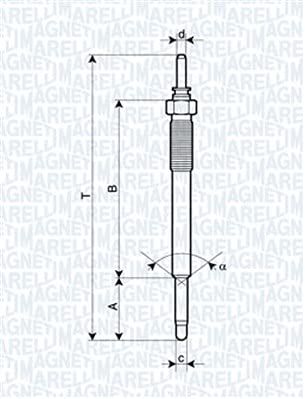 Magneti Marelli 062900074304 Glühkerze Magneti Marelli 062900074304 Glühkerze von Magneti Marelli