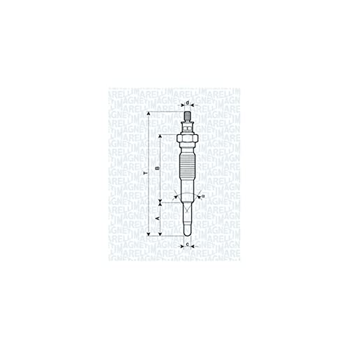 Magneti Marelli Glühkerze Glühstift 062900077304 von Magneti Marelli