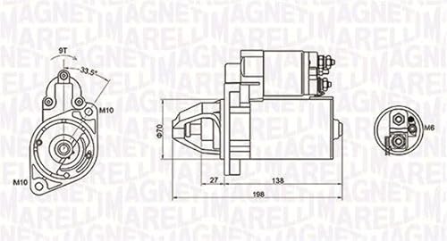 Magneti Marelli 063721283010 Anlasser Mercedes-Benz C Magneti Marelli 063721283010 Anlasser Mercedes-Benz C von Magneti Marelli