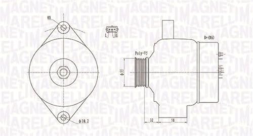 Magneti Marelli 063732026010 Lichtmaschine Opel Agila auf Magneti Marelli 063732026010 Lichtmaschine Opel Agila auf von Magneti Marelli