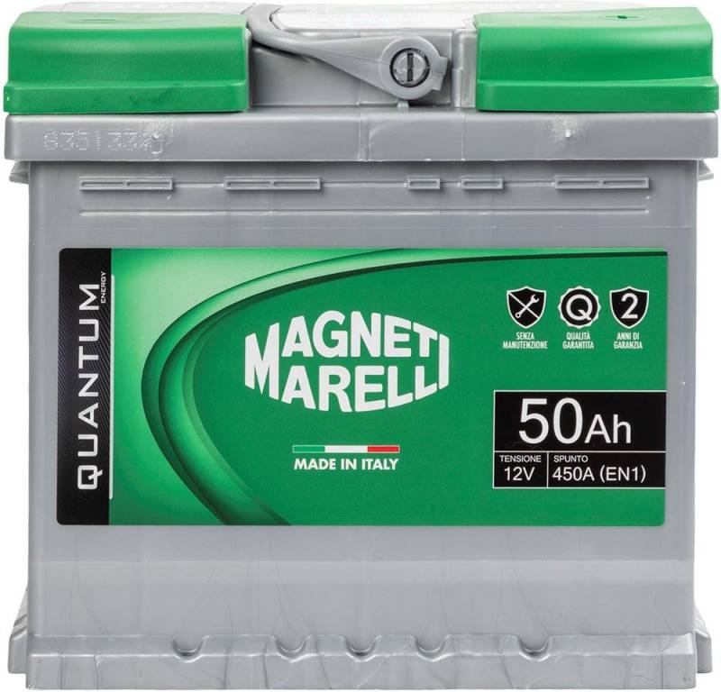 Magneti Marelli Autobatterie 50AH 12V 450A EN1 für L1 Kassette von Magneti Marelli