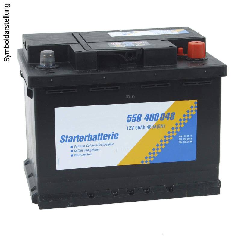 Magneti Marelli BATTERIE 47AH 450A 069047450007 RUN47RB von Magneti Marelli