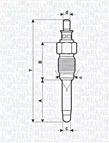 Magneti Marelli UX26A Zndkerze Magneti Marelli UX26A Zndkerze von Magneti Marelli