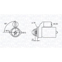 Starter MAGNETI MARELLI 063721473010 Starter MAGNETI MARELLI 063721473010 von Magneti Marelli
