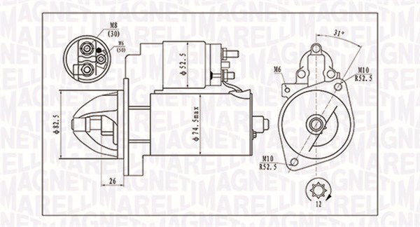 Starter Magneti Marelli 063721410010 Starter Magneti Marelli 063721410010 von Magneti Marelli