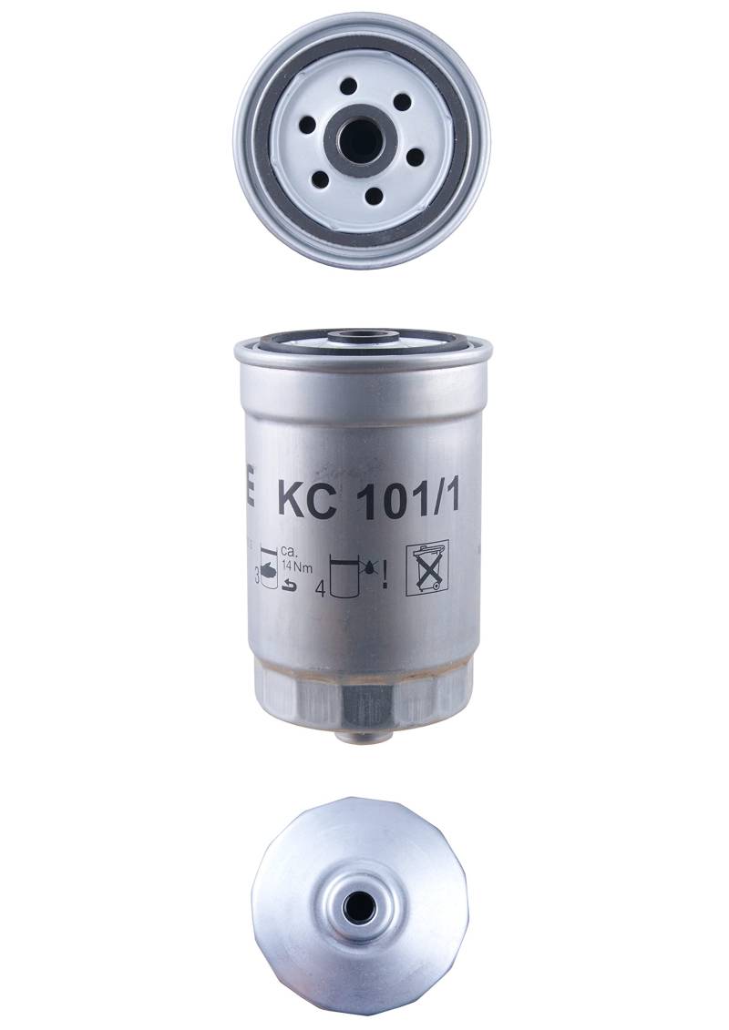 MAHLE KC 98 Kraftstofffilter Anschraubfilter 82,5MMu.a. passend für BMW 3 (E36) von MAHLE