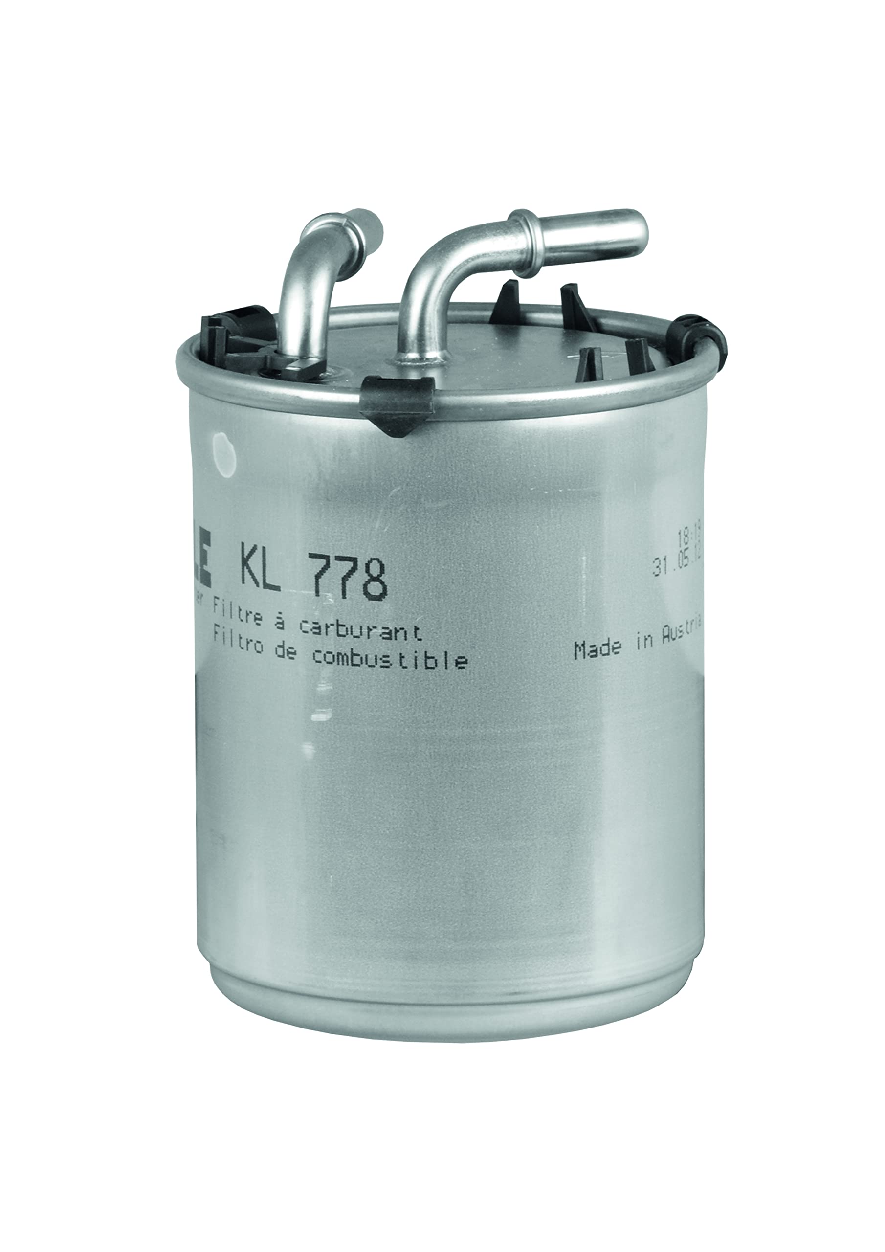MAHLE KL 775 Kraftstofffilter Leitungsfilter 76,4MMu.a. passend für JEEP PATRIOT (MK74) von MAHLE