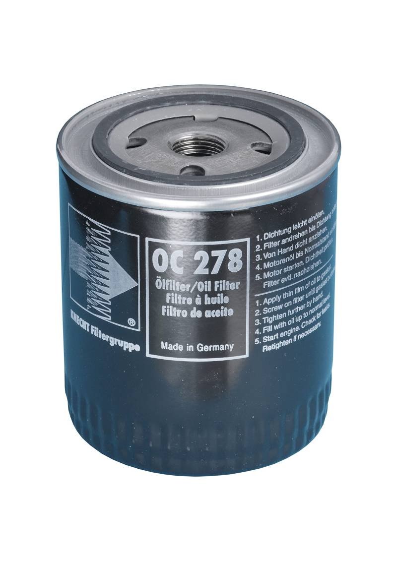 MAHLE OC 278 Ölfilter Anschraubfilter 93MMu.a. passend für OPEL OMEGA A Caravan (V87) von MAHLE