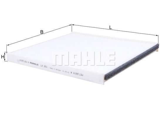 Filter, Innenraumluft Mahle Original LA 851 Filter, Innenraumluft Mahle Original LA 851 von Mahle Original