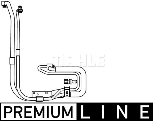 Hochdruck-/Niederdruckleitung, Klimaanlage Mahle Original AP 96 000P von Mahle Original