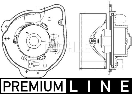 Innenraumgebläse Mahle Original AB 135 000P von Mahle Original