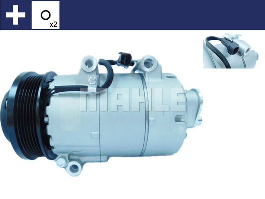 Kompressor, Klimaanlage Mahle Original ACP 861 000S von Mahle Original