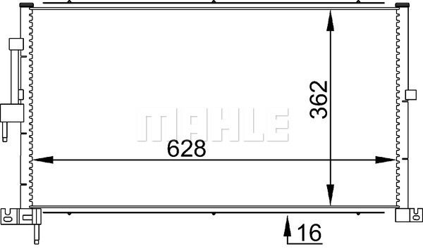 Kondensator, Klimaanlage Mahle Original AC 687 001S Kondensator, Klimaanlage Mahle Original AC 687 001S von Mahle Original