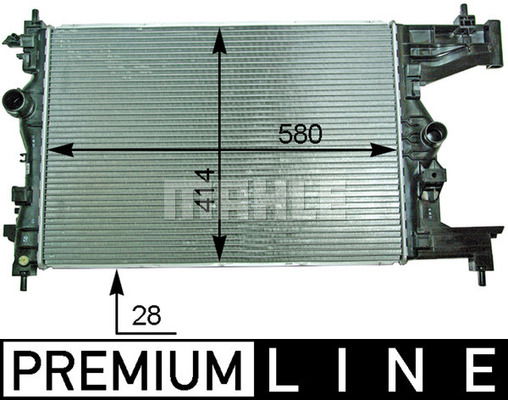 Kühler, Motorkühlung Mahle Original CR 2114 000P Kühler, Motorkühlung Mahle Original CR 2114 000P von Mahle Original