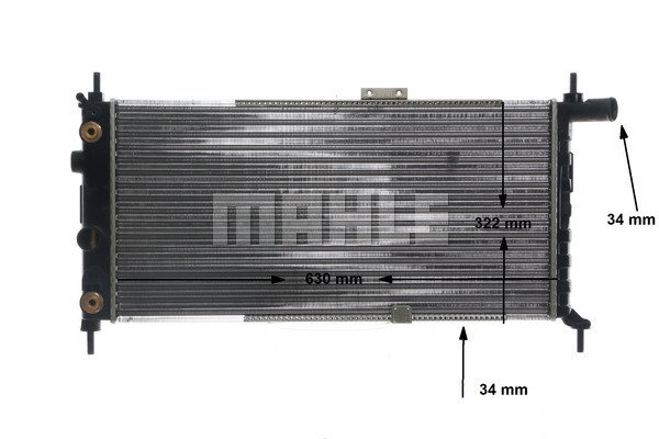 Kühler, Motorkühlung Mahle Original CR 479 000S von Mahle Original