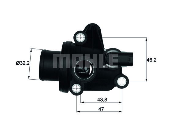Thermostat, Kühlmittel Mahle Original TI 12 87 Thermostat, Kühlmittel Mahle Original TI 12 87 von Mahle Original